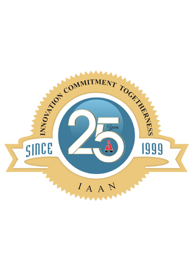 IAAN 25 year Logo
